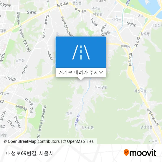 대성로69번길 지도