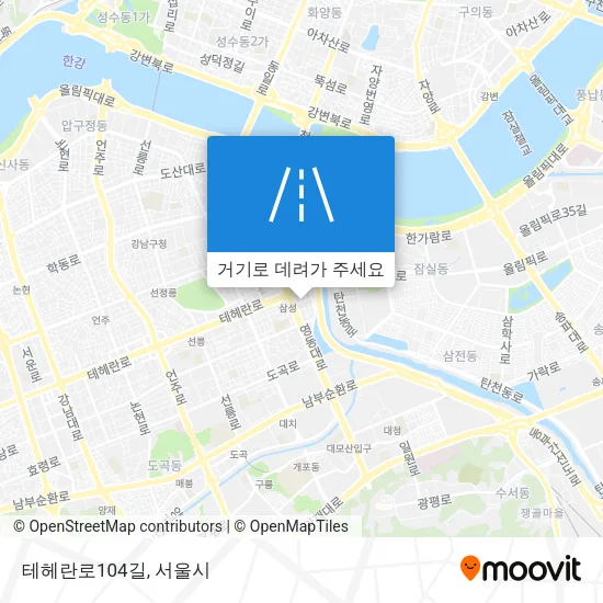 테헤란로104길 지도