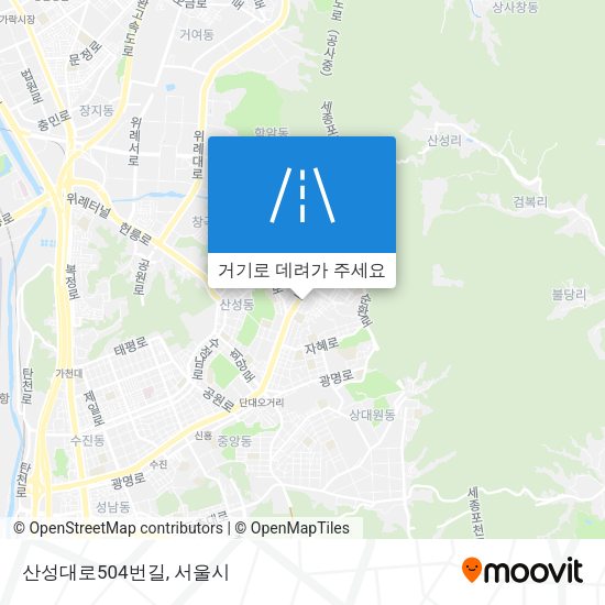 산성대로504번길 지도