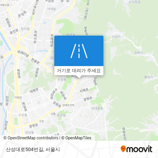 산성대로504번길 지도