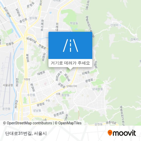 단대로31번길 지도