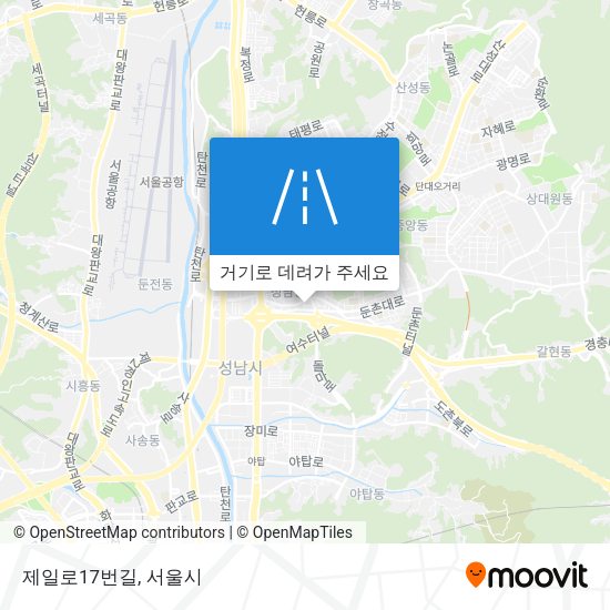 제일로17번길 지도