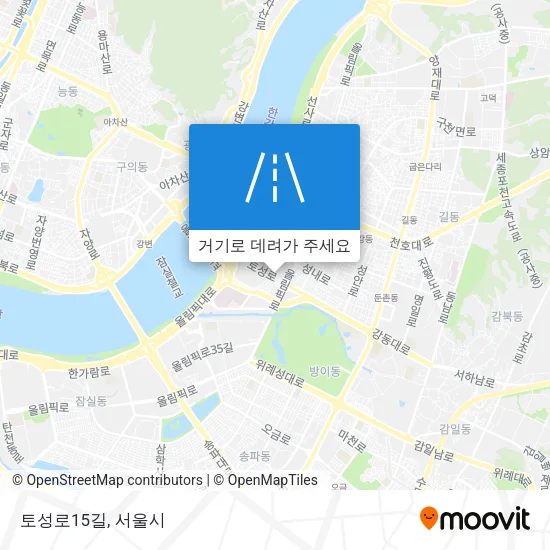 토성로15길 지도