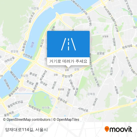 양재대로114길 지도