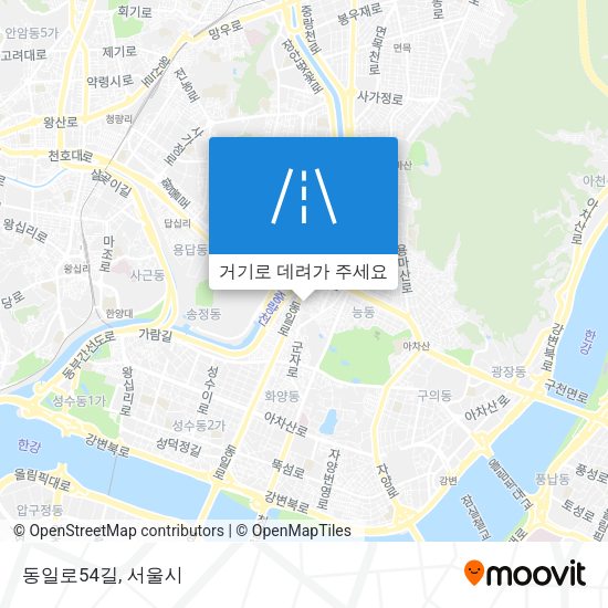 동일로54길 지도