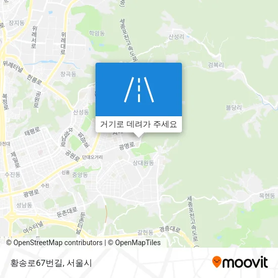 황송로67번길 지도