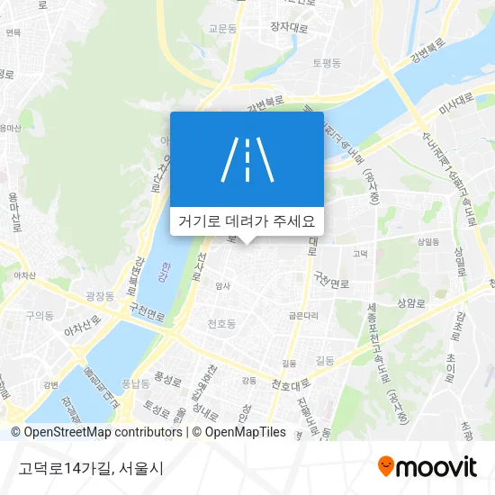 고덕로14가길 지도