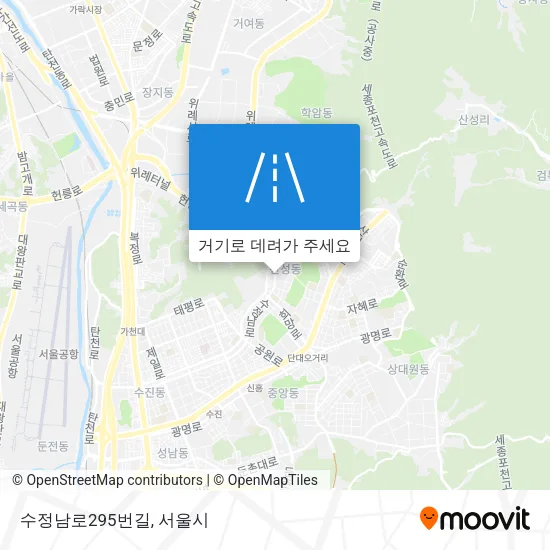 수정남로295번길 지도
