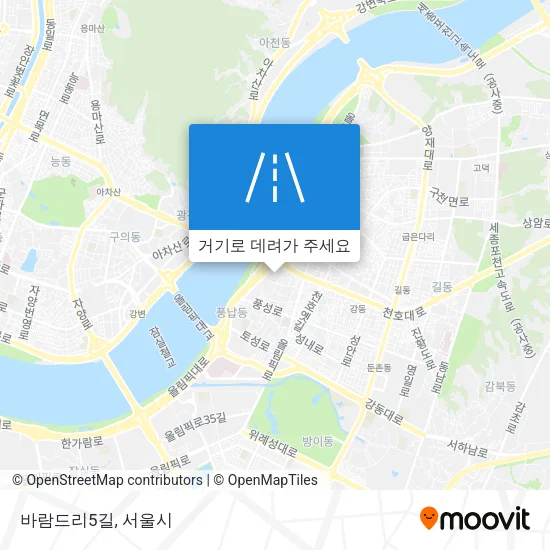 바람드리5길 지도