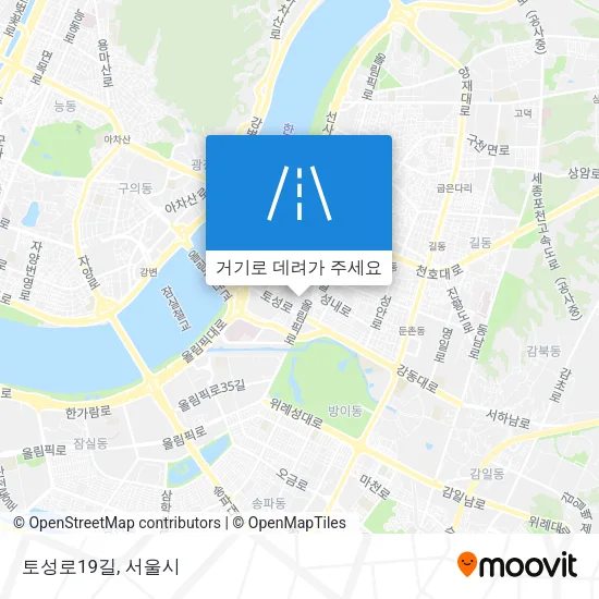 토성로19길 지도
