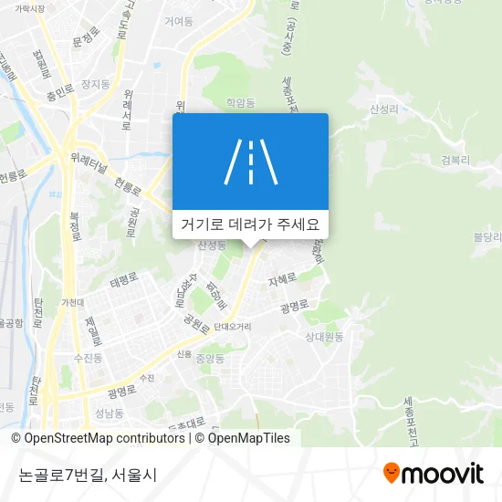 논골로7번길 지도