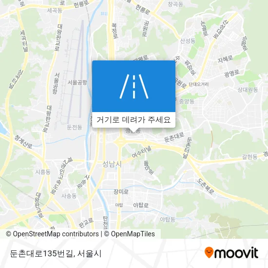 둔촌대로135번길 지도