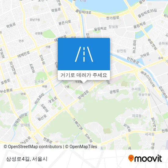 삼성로4길 지도