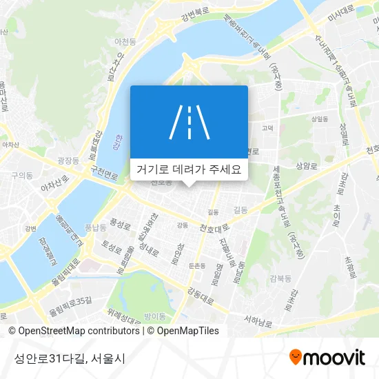 성안로31다길 지도