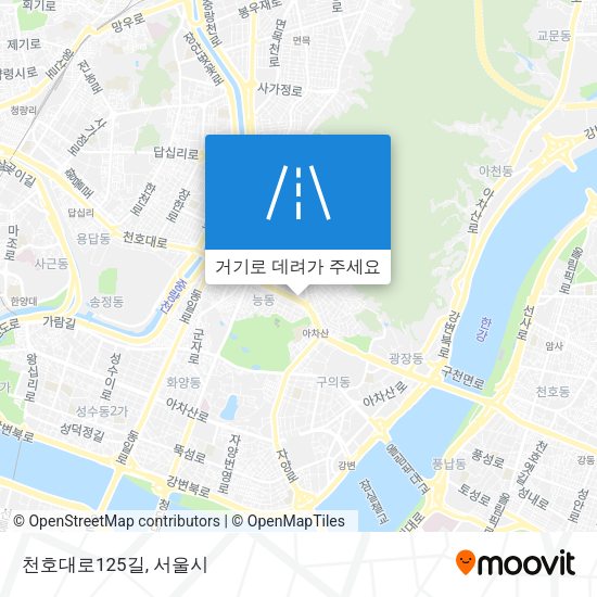 천호대로125길 지도