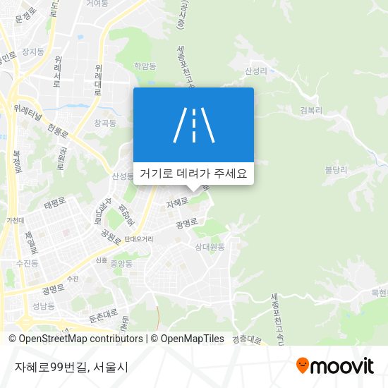 자혜로99번길 지도