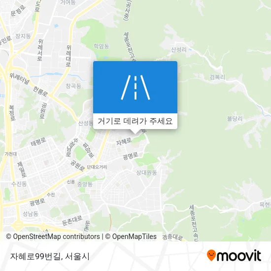 자혜로99번길 지도