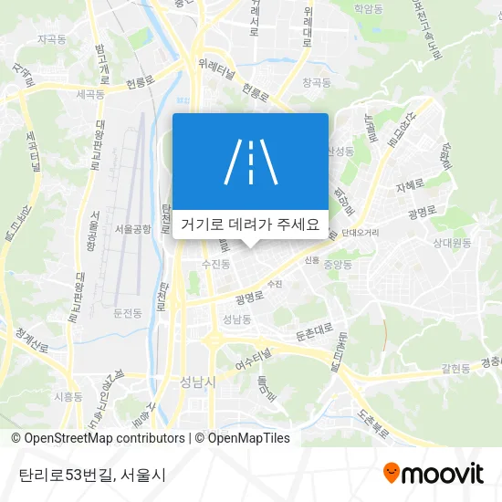 탄리로53번길 지도