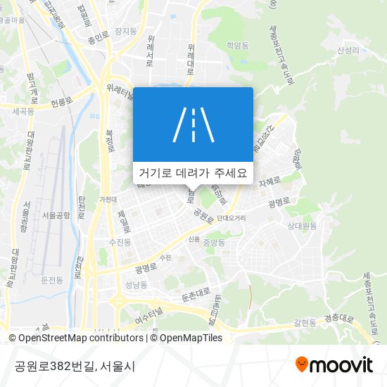 공원로382번길 지도