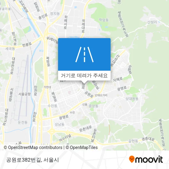 공원로382번길 지도