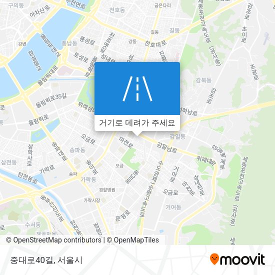 중대로40길 지도