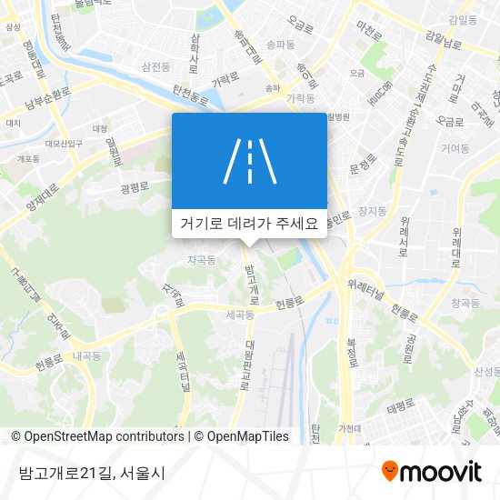 밤고개로21길 지도