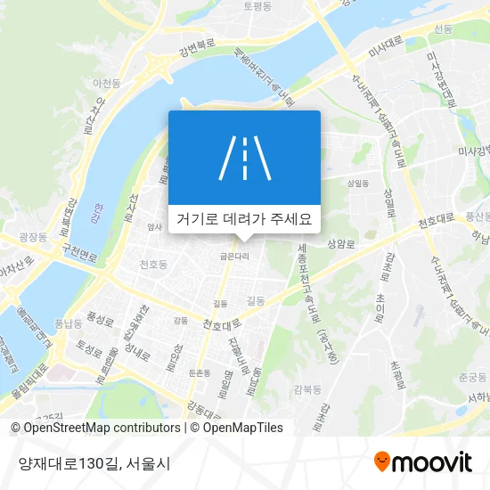 양재대로130길 지도