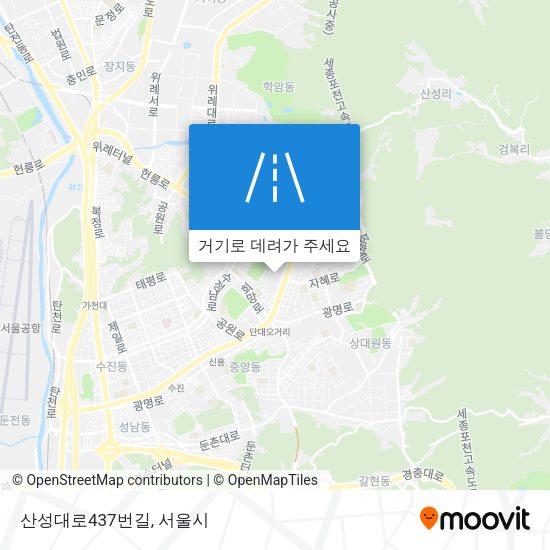 산성대로437번길 지도