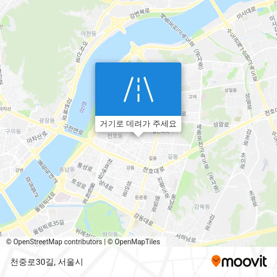 천중로30길 지도