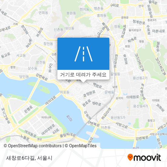 새창로6다길 지도