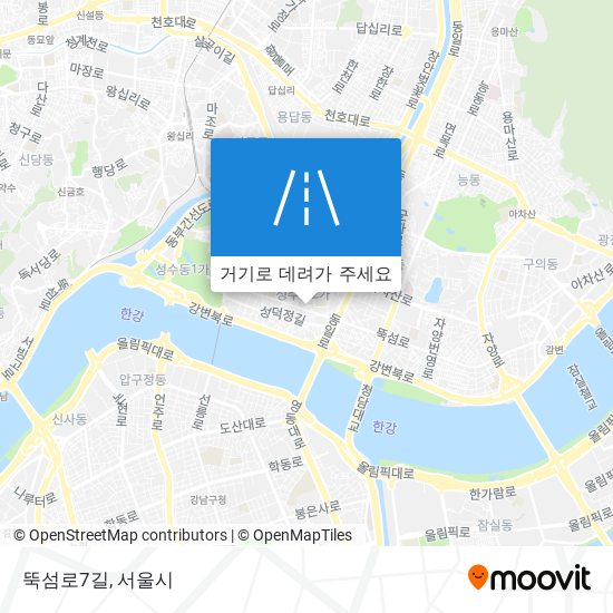 뚝섬로7길 지도