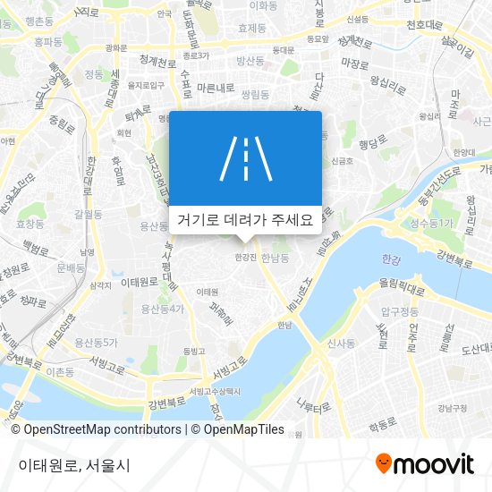 이태원로 지도