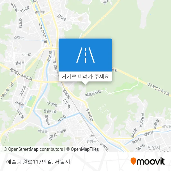 예술공원로117번길 지도
