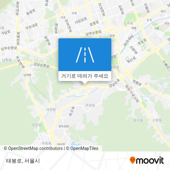 태봉로 지도