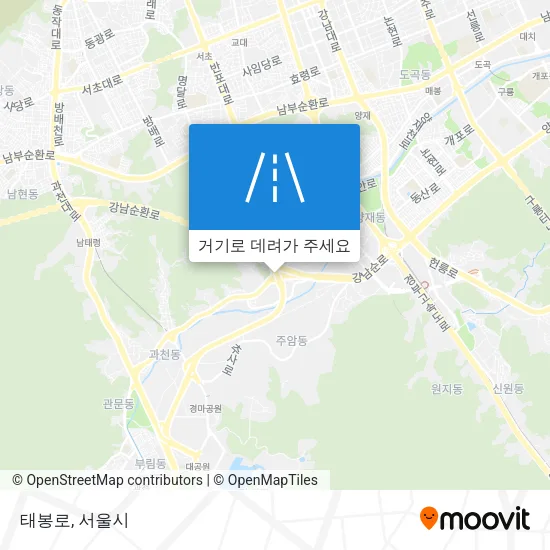 태봉로 지도