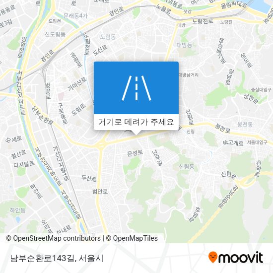 남부순환로143길 지도