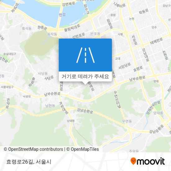 효령로26길 지도
