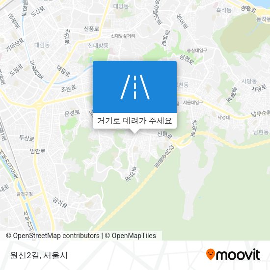 원신2길 지도