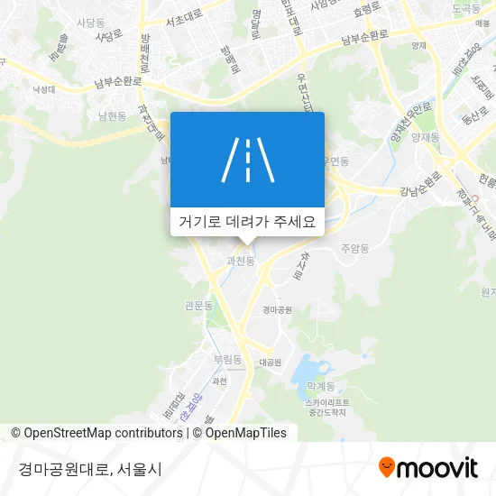 경마공원대로 지도