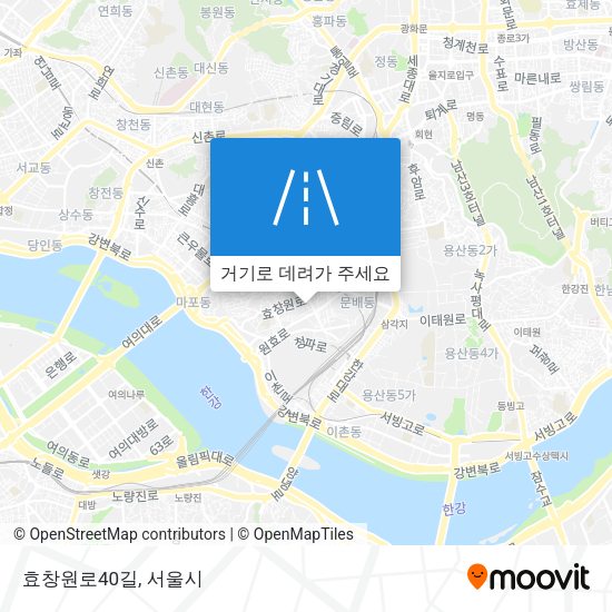 효창원로40길 지도