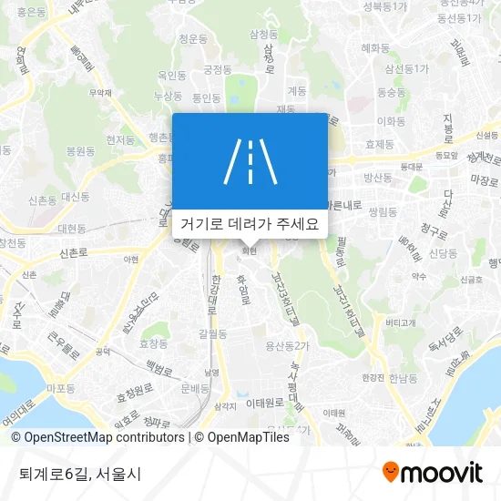 퇴계로6길 지도