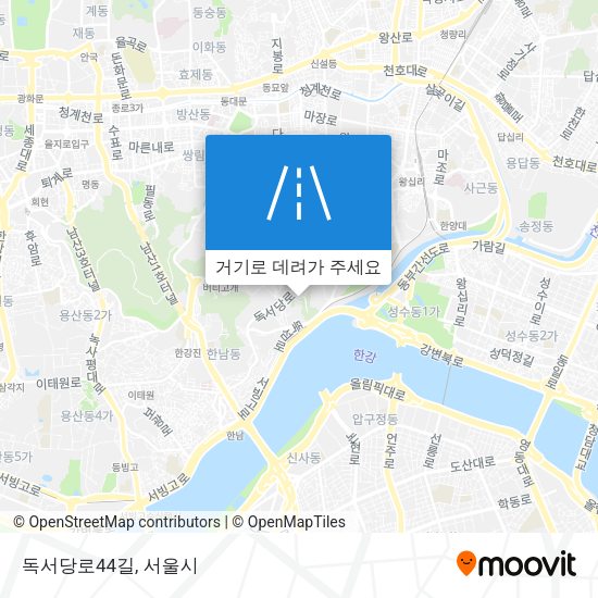 독서당로44길 지도
