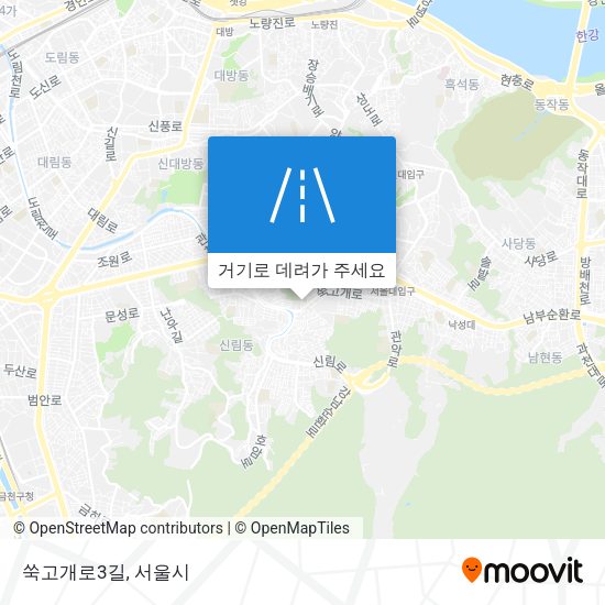 쑥고개로3길 지도
