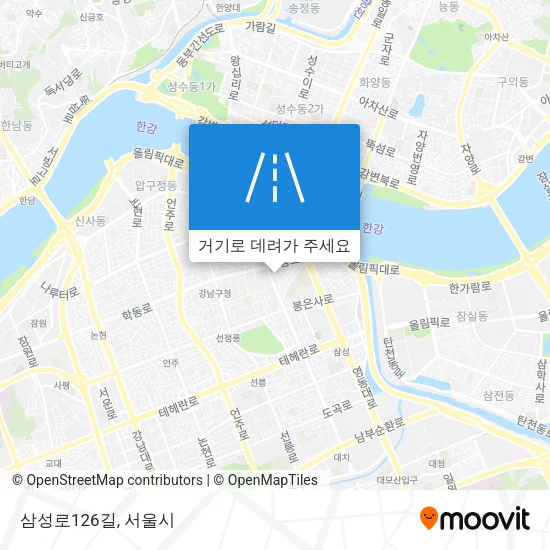 삼성로126길 지도