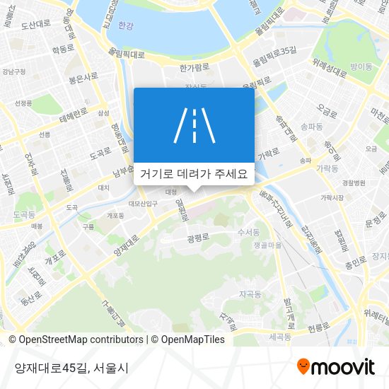 양재대로45길 지도