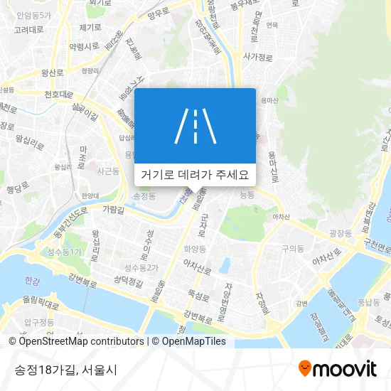 송정18가길 지도