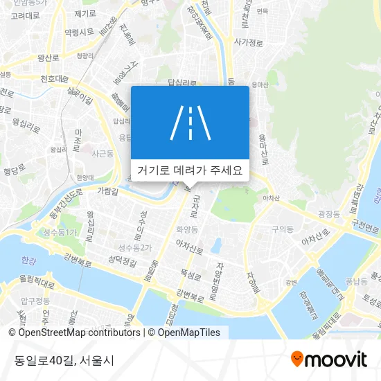 동일로40길 지도