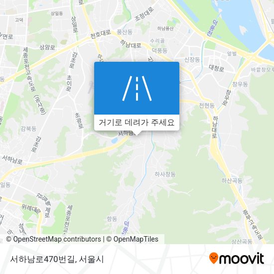 서하남로470번길 지도