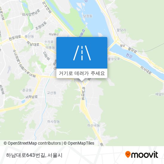 하남대로643번길 지도