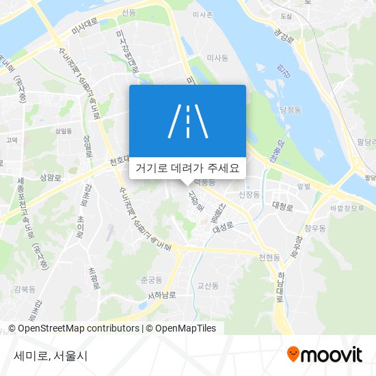 세미로 지도